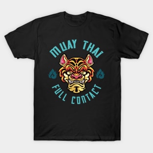 Muay Thai Tiger Martial Arts Fighter T-Shirt